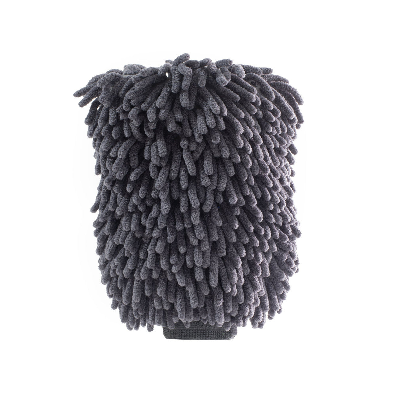 MOTIVITY Chenille Microfiber Car Wash Mitt, Scratch-Free, Lint-Free, Highly Absorbent – Large, Gray