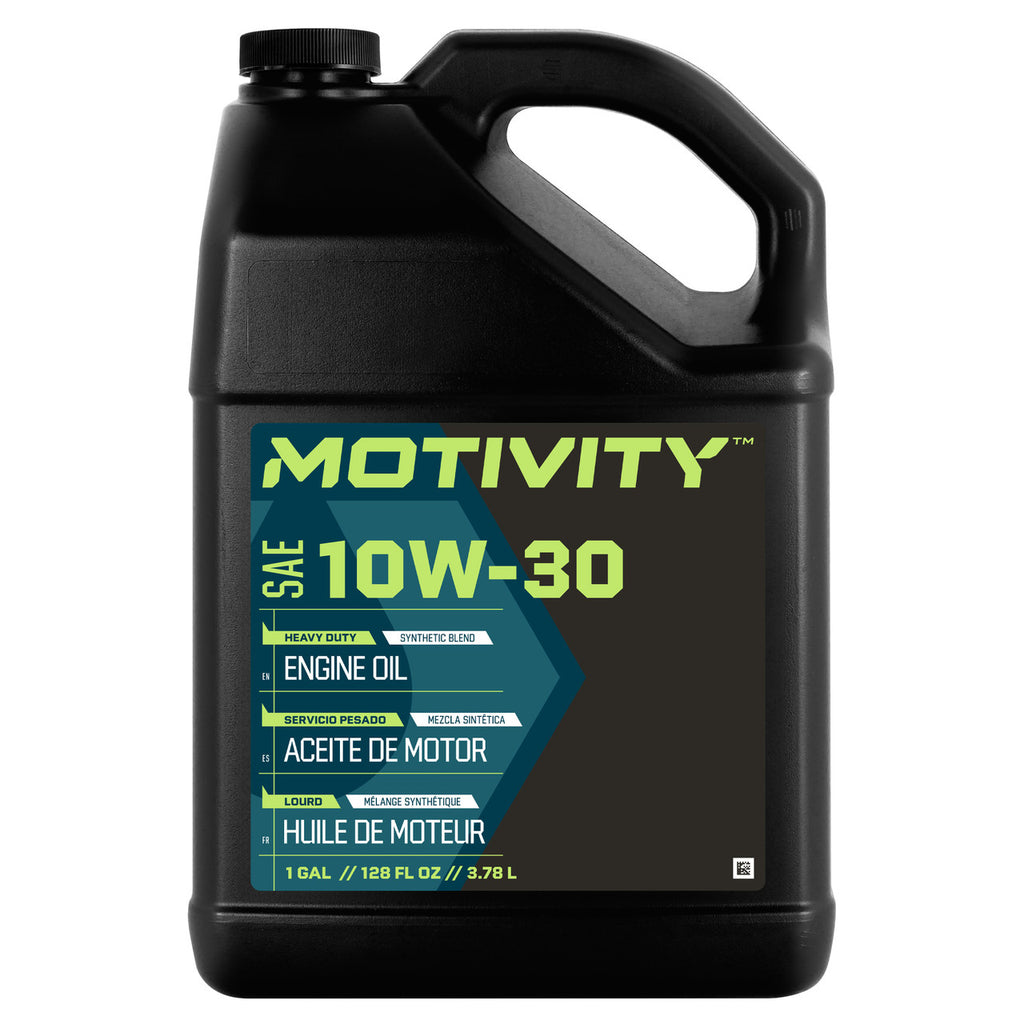 MOTIVITY Heavy Duty 10W-30 Engine Oil – Synthetic Blend, API CK-4, 4 Pack