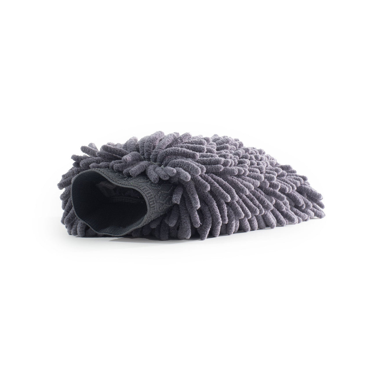 MOTIVITY Chenille Microfiber Car Wash Mitt, Scratch-Free, Lint-Free, Highly Absorbent – Large, Gray